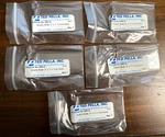 Lot Of 5 Ted Pella 26012 Quartz Slides 2" X 1" 1MM Thick. Fixed Price $40.00.