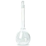 Pyrex #5640-500, 500ML Class Volumetric Flasks W Glass Standard Taper Stopper. Fixed Price $53.99.