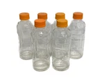 Used (6) Duran Glass 1000ML Youtility Clear Round Media Storage Bottles GL-45. Fixed Price $101.99.