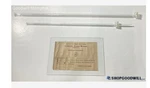 (2) 1950S Corning Glass Pyrex Graduated Burette W/ Cert. Of Accuracy. Fixed Price $105.00.