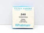 1540-090 Whatman Filter Paper, 90MM Circles ( 100 Pcs In Box ). Fixed Price $79.00.