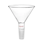 Qwork Glass Jointed Short Stem Powder Funnel Filter With Transparent. Fixed Price $19.72.