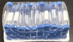 Pack Of Falcon 15ML Polystyrene Conical Centrifuge Sterile Tubes Ref. 352095. Fixed Price $32.00.