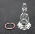 Chemglass AF-0070-05 Schlenk Style B 15MM Ring 10MM Serrated Hose Connection. Fixed Price $26.24.