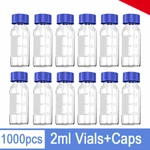 2ML Autosampler Vials Hplc 9-425 Clear Vial+blue Screw Caps,white Red Septa. Fixed Price $139.99.