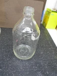 Pyrex 1395 2000ML Glass Erlenmeyer Media Storage Bottle W/o Pouring. Fixed Price $19.99.