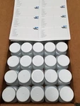 (40) Nalgene Packaging Bottles With Lid 125ML 4OZ, Wide Mouth, Oblong 50-11205. Fixed Price $49.75.