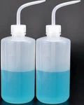 2PACK 500ML Squeeze 16.9OZ, No Spill Wash Bottles Large With Handy Mea.... Fixed Price $12.18.