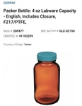 Qorpak GLC-02190 4OZ Lab Glass Bottle 120ML Wide Mouth (new) QTY-6 Free Shipping. Fixed Price $24.99.