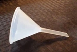 Unbranded Polypropylene 65MM Analytical Funnel With Standard Stem, 14676. Fixed Price $6.99.