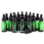 Ml (0.51 Oz) Green Glass Euro Dropper Bottles - Case Of 156. Fixed Price $95.00.