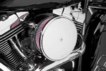 Arlen Ness Billet Sucker Stage Ii Air Filter Kit With Steel Cover - Smooth Chrom. Fixed Price $224.95.