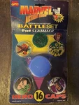 Marvel Action Hour Battle Set Pogs Vintage Sealed Pack Milk Caps. Fixed Price $50.00.