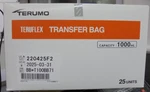 Terumo BB*T100BB71 Teruflex Transfer Bag 1000ML 25 Units. Fixed Price $199.99.