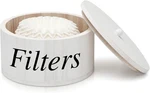 Coffee Filter Container Wooden Storage Holder With Lid Farmhouse B. Fixed Price $25.93.