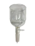 Chemglass 24/40 Coarse Fritted 350ML Vacuum Buchner Filter Funnel CG140624. Fixed Price $87.99.