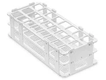 Bel-art Lot Of 7 Tube Racks 24 Places Max 25MM Hole Size Plastic No Wire. Fixed Price $30.00.