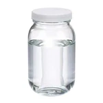 Wheaton Glass Bottle 16 Oz Wide Mouth Round Clear With White Screw Cap Pack 24. Fixed Price $88.78.