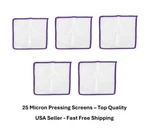 25 Micron Pressing Screen 8"X8" For Bubble Hash Bag Usa Seller - Free Shipping. Fixed Price $19.50.
