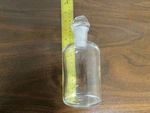 Pyrex Laboratory Glass Bottle Standard Taper Ground Stopper 8-INCH. Fixed Price $7.95.