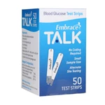 Omnis Health Embrace Talk 50 Test Strips For Glucose Care. Fixed Price $9.99.