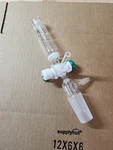 Chemglass Peptide Synthesis Vessel 25 Ml 24/40 Joint Medium Frit. Fixed Price $84.95.