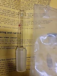 Ace 24/40 Glass Trubore Stirrer Bearing Lubricant Cup For 10MM Shaft 803910. Fixed Price $50.00.