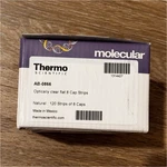 Thermo Scientific AB-0866 Optically Clear Flat Cap Strips For Laboratory Use. Fixed Price $59.99.