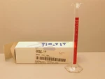 Pyrex 3042-10 Lifetime Red Single Scale 10ML Graduated Cylinder New Box. Fixed Price $24.99.
