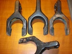 (lot Of 4) Thomas Scientific No. 65 Spherical Joint Pinch Clamp. Fixed Price $24.00.