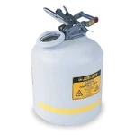 Justrite 12754 Liquid Disposal Safety Can, Polyethylene, Gal, Spring-loaded. Fixed Price $202.34.