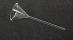 Corning Pyrex 60* Long Stem Fluted Funnel 65MM 6160-65. Fixed Price $6.00.