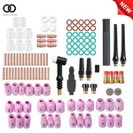 123PCS Tig Welding Torch Stubby Gas Lens Pyrex Glass Cup Kit For WP-17/18/26. Fixed Price $45.95.
