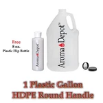 1 Empty Plastic Gallon Jug Hdpe W/ Black Polypro Ribbed Caps Foam Induction. Fixed Price $11.99.