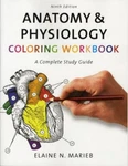 Anatomy & Physiology Coloring Workboo- 9780805347784, Elaine Marieb, Paperback. Fixed Price $6.88.