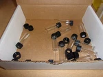New National Scientific Black Open Top Cap C4015-1A 00101228, Lot Of 13. Fixed Price $16.99.