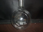 Chemglass Life Sciences 1000ML Single Neck Bottomed Flask, 24/40 Outer Joint Cg-. Fixed Price $30.00.