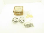 Renold Ajax 1S Pin And Bushing Coupling Blank Set 4-3/8" Od. Fixed Price $237.49.