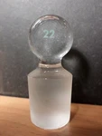 Chemglass Solid Pennyhead Flask Length Size 22 Inner Joint Stopper. Fixed Price $9.19.