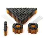 Bkmamlab 5ML Amber Small Glass Vials With Screw 100PCS,. Fixed Price $51.38.