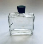 Wheaton Glass Co. 1950 - 1970 Great Square Shape Clear Bottle 4OZ 4" Tall. Fixed Price $5.99.