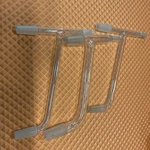 Corning Pyrex 24/40 10/30 Three-way Distillation Head Angled Adapter, 9060-24. Fixed Price $85.00.