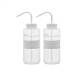 2PK Chemical Wash Bottle, No Label, 1000ML - Wide Mouth, Ldpe Eisco Labs. Fixed Price $21.09.