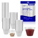 Disposable Graduated Medicine Cups 1OZ 30ML Plastic Measuring 100 Pack Bulk. Fixed Price $8.61.
