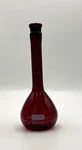 Vtg Pyrex 100ML Low Actinic Class A13 Red Glass Tc Volumetric Flask, 55640-100. Fixed Price $13.99.