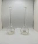 Set Of 2 Pyrex 100ML Volumetric Flask No. 5650 Grade. Fixed Price $30.00.