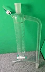 Chemglass CG-1272-02 Distillation Receiver, Solvent Recovery, Graduated 500ML. Fixed Price $365.00.
