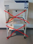 36" Laminar Flow Workstation Hood 110V Uv Controller PCR-36-HEAD-A Air Science. Fixed Price $1886.00.