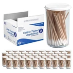 Dynarex Cotton Tipped Applicators 6" And 3" Wooden Swab Sticks Full Case. Fixed Price $66.56.