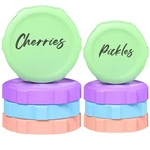 Premium Mason Jar Lids (8 Pack) - Heavy Duty, Bpa Free Reusable Plastic. Fixed Price $15.72.